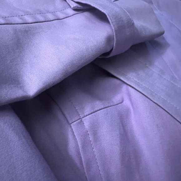 Mossimo Purple Lavender Trench-coat - Picture 7 of 7